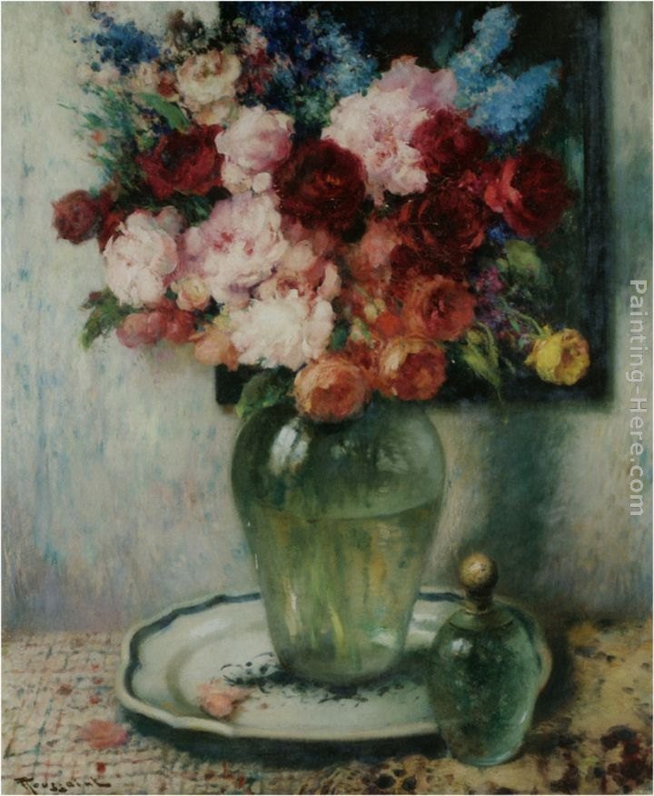 Fernand Toussaint Vase de Fleurs